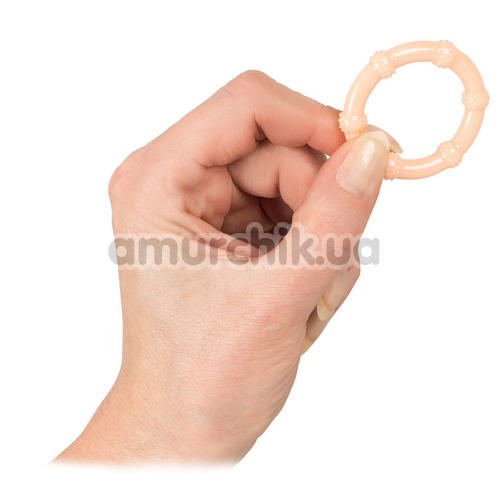Эрекционное кольцо Cock Ring, телесное