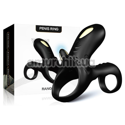 Виброкольцо для члена Penis Ring Ranger, черное