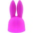 Насадка на універсальний масажер Lesparty Rabbit Ears, рожева - Фото №1