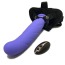 Страпон с вибрацией Vibration Dildo Strap-On Remote Control 9, фиолетовый - Фото №2