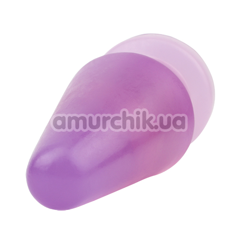 Анальная пробка Hi-Rubber Anal Delight Plug, фиолетовая