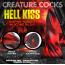 Фалоімітатор Creature Cocks Hell Kiss, червоно-чорний - Фото №9