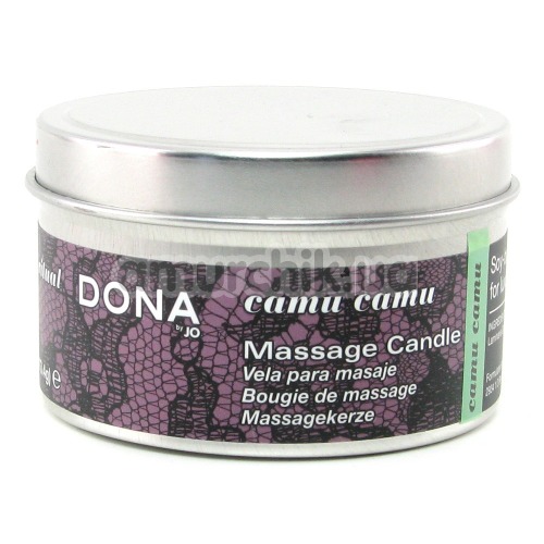 Свеча для массажа Dona Massage Candle Camu Camu - каму-каму, 120 мл