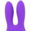Клиторальный вибратор Silicone Marvelous Bunny, фиолетовый - Фото №7
