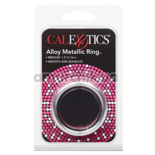 Эрекционное кольцо Alloy Metallic Ring Medium, серебряное