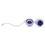 Вагінальні кульки OVO L1, біло-фіолетові - Фото №3