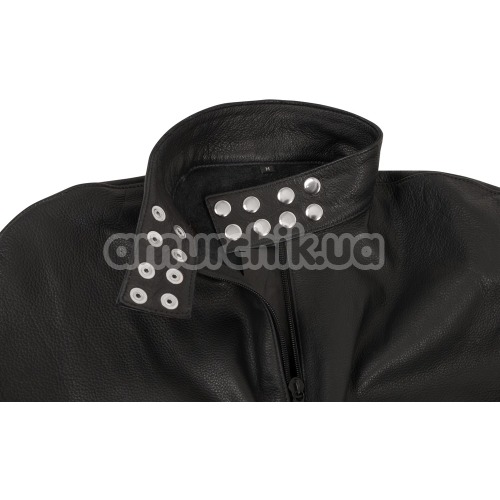 Фіксатор Leather Bondage Sleeping Bag, чорний