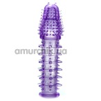 Насадка на пенис Boss Series Stymulator Penis Sleeve, фиолетовая - Фото №1
