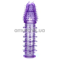 Насадка на пеніс Boss Series Stymulator Penis Sleeve, фіолетова - Фото №1