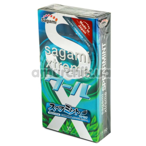 Sagami Xtreme Spearmint, 10 шт