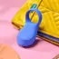 Виброкольцо для члена Sweet Em Velvet Lure Vibe Ring, голубое - Фото №9