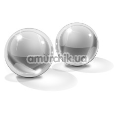 Вагінальні кульки Icicles Hand Blown Ben-Wa Balls, середні - Фото №1