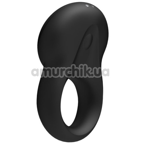 Виброкольцо Satisfyer Signet Ring Vibrator, черное
