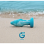 Анальна пробка Gildo Ocean Curl, блакитна - Фото №7