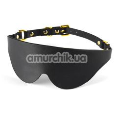 Маска Upko Leather Blindfold, черная - Фото №1