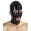 Латексная маска Latex Kopfmaske, черная - Фото №1