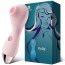 Симулятор орального секса для женщин с вибрацией KissToy Polly, розовый - Фото №3