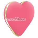 Клиторальный вибратор Rianne S Heart Vibe, светло-розовый - Фото №1