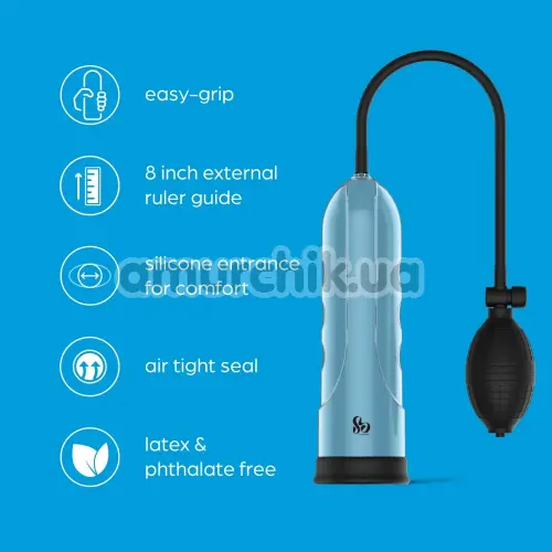 Вакуумна помпа So Divine Reusable Pleasure Pump, прозора