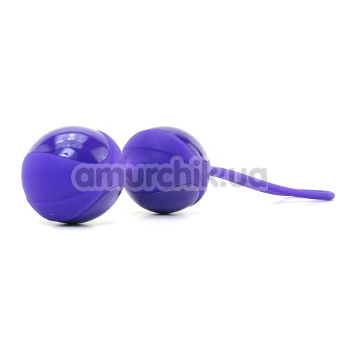 Вагінальні кульки Body & Soul Entice, фіолетові