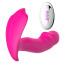 Вибратор с пульсацией и подогревом Foxshow Silicone Panty Vibrator And Pulsator, розовый - Фото №1