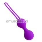 Вагінальні кульки Even Bolas Silicona, фіолетові - Фото №1