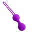 Вагинальные шарики Even Bolas Silicona, фиолетовые - Фото №1