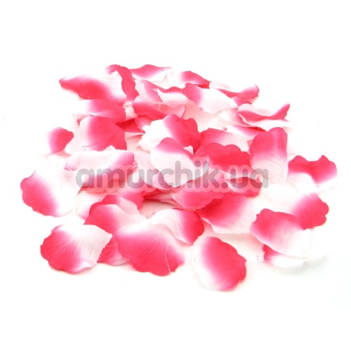 Лепестки роз Dona Rose Petals, бело-розовые - Фото №1