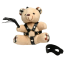 Брелок Master Series Bound Teddy Bear With Flogger Keychain - ведмежа, жовтий - Фото №3