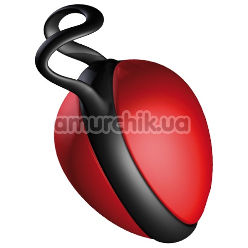 Вагінальна кулька Joyballs Secret, червоно-чорна
