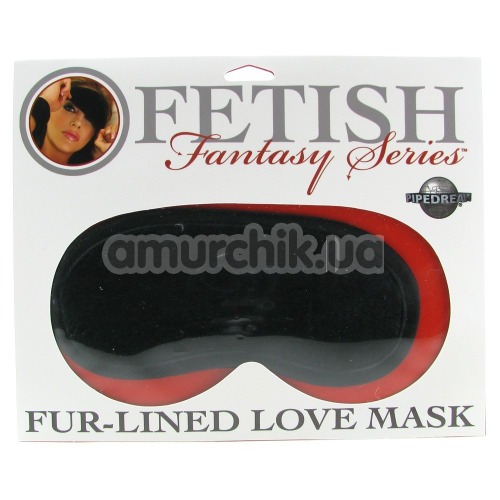 Маска на глаза Fur-lined Love Mask
