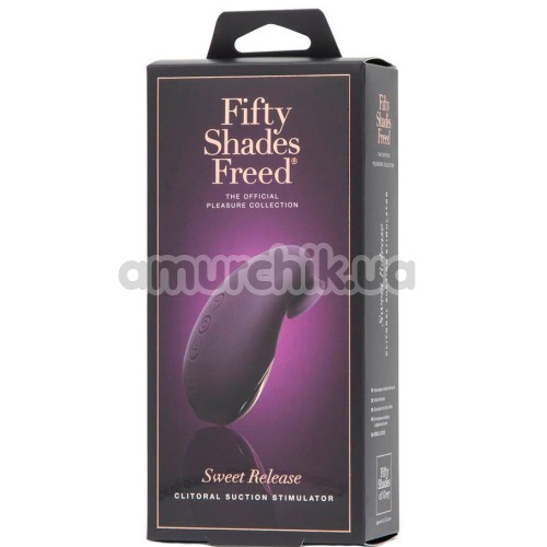 Симулятор орального сексу для жінок Fifty Shades Freed Sweet Release, фіолетовий