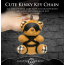 Брелок Master Series Bound Teddy Bear Keychain - ведмежа, жовтий - Фото №14
