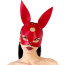 Маска зайчика Art of Sex Bunny Mask, красная - Фото №3