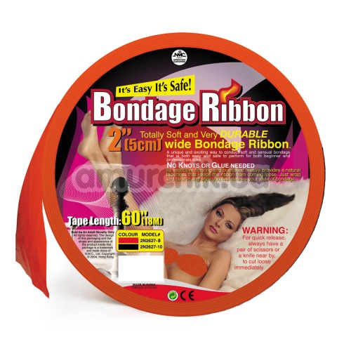 Бондажна плівка Bondage Ribbon, червона - Фото №1