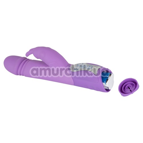 Вибратор Smile Push Vibrator, фиолетовый