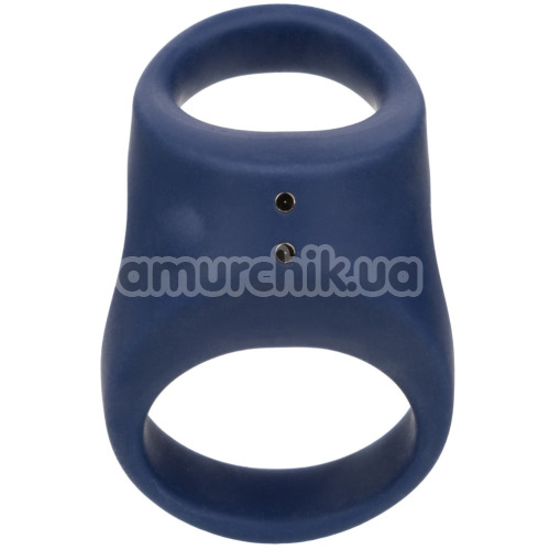 Виброкольцо для члена Viceroy Rechargeable Max Dual Ring, синее