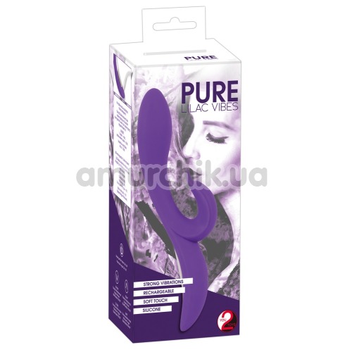 Вібратор Pure Lilac Vibes, фіолетовий