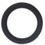 Эрекционное кольцо GK Power Cock Sweller No.4, черное - Фото №1