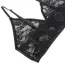 Комплект Star Night Lace Lingerie With Long Gloves, черный: бюстгальтер + трусики + перчатки - Фото №12