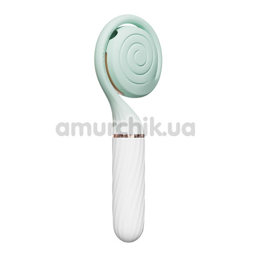 Симулятор орального сексу для жінок з пульсацією Otouch Lollipop, бірюзовий