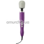 Универсальный вибромассажер Doxy Plug-In Vibrating Wand Massager, фиолетовый - Фото №1