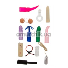 Набор The Sex Toy Kit из 13 предметов - Фото №1