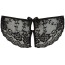 Трусики-стринги Cottelli Collection Crotchless Lace Slip 2310813, чёрные - Фото №3