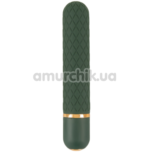 Кліторальний вібратор Emerald Love Luxurious Bullet Vibrator, зелений - Фото №1