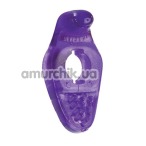 Кольцо-насадка Super Stretch Stimulator Sleeve - Dual Smooth Purple - Фото №1