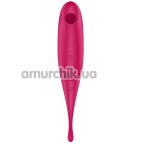 Симулятор орального секса для женщин с вибрацией Satisfyer Twirling Pro, розовый - Фото №1