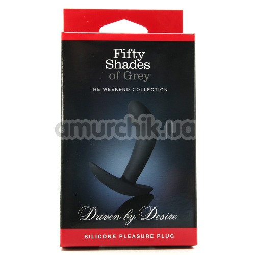 Анальная пробка Fifty Shades of Grey Driven by Desire Silicone Butt Plug