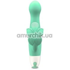 Вібратор Ohm Lotus Flutter, зелений - Фото №1