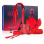 Бондажний набір Loveboxxx Secret Pleasure Chest Crimson Dream, червоний - Фото №0